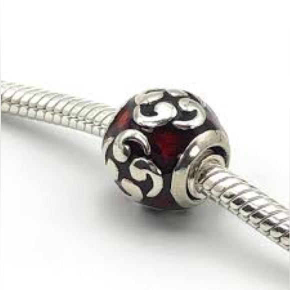Pandora Red Zen Charm - Picture 3 of 3